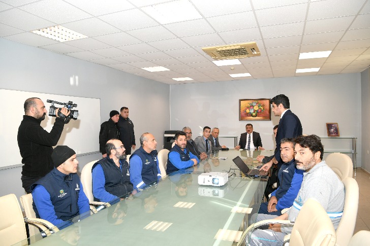 Malatya Büyükşehir Belediye Başkanı Selahattin Gürkan, Atık Su Arıtma Tesisini ziyaret ederek incelemelerde bulundu.
