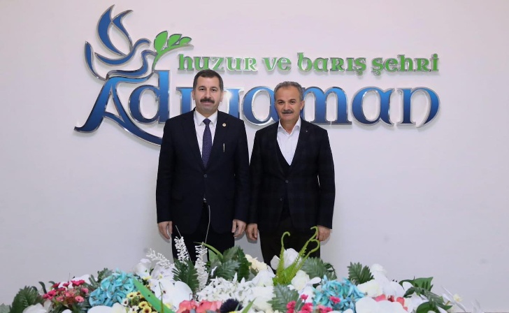 Karaköprü Belediye Başkanı Baydilli’den, Başkan Kılınç’a Ziyaret