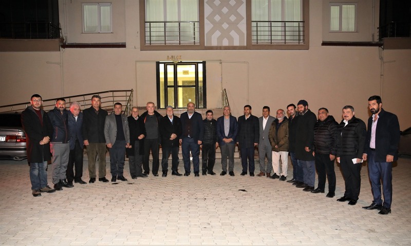 Battalgazi Belediye Başkanı Osman Güder, Göztepe mahallesindeki vatandaşlarla bir araya geldi