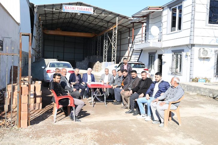  Adıyaman Belediye Başkanı Dr. Süleyman Kılınç, halk ve esnaf ziyaretlerine hız kesmeden devam ediyor.