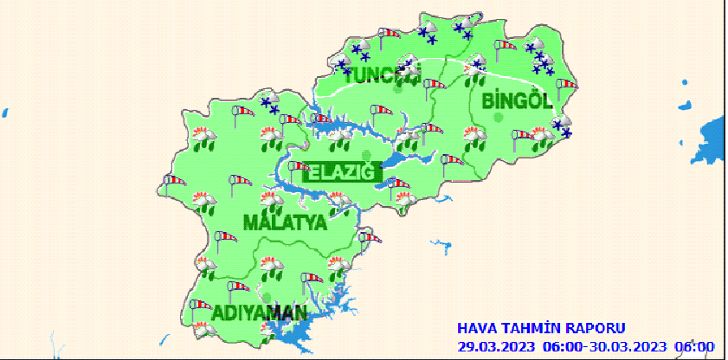 Malatya Hava Durumu 29 Mart 2023