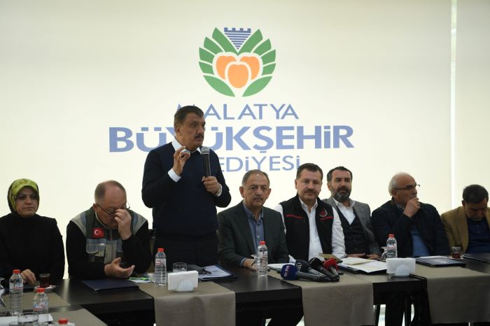 Deprem Bölgesi Belediye Başkanları Koordinasyon Toplantısı Düzenlendi