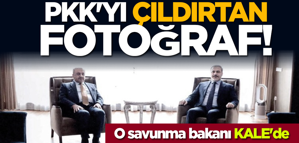 PKK’yı çıldırtan fotoğraf! O savunma bakanı KALE’de