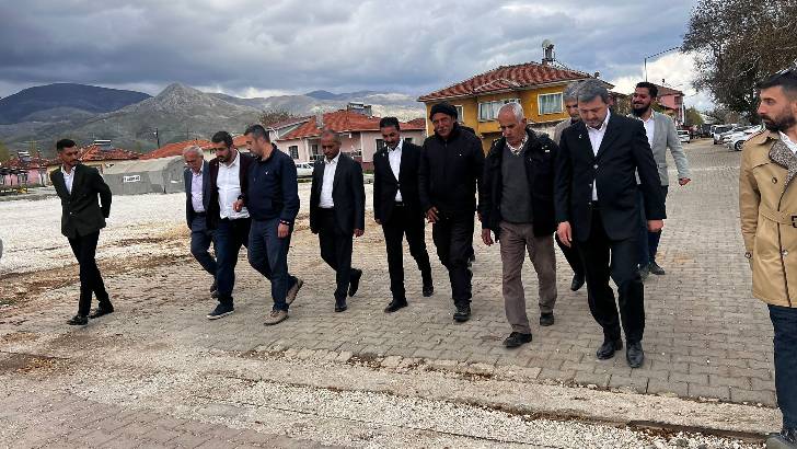 Yeniden Refah Partisi Malatya Milletvekili Adayları Doğanşehir ilçesine adeta çıkarma yaptı.