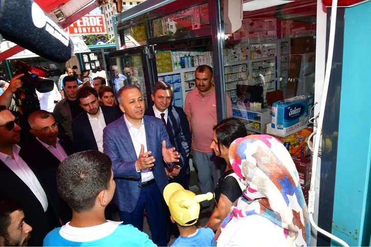 İçişleri Bakanı Ali Yerlikaya, İlimizde Toplantı ve İncelemelerde Bulundu