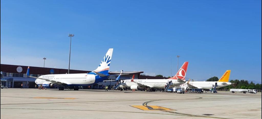 Malatya Havalimanı 2023 Ağustos Ayına ait yolcu, uçak ve yük istatistikleri