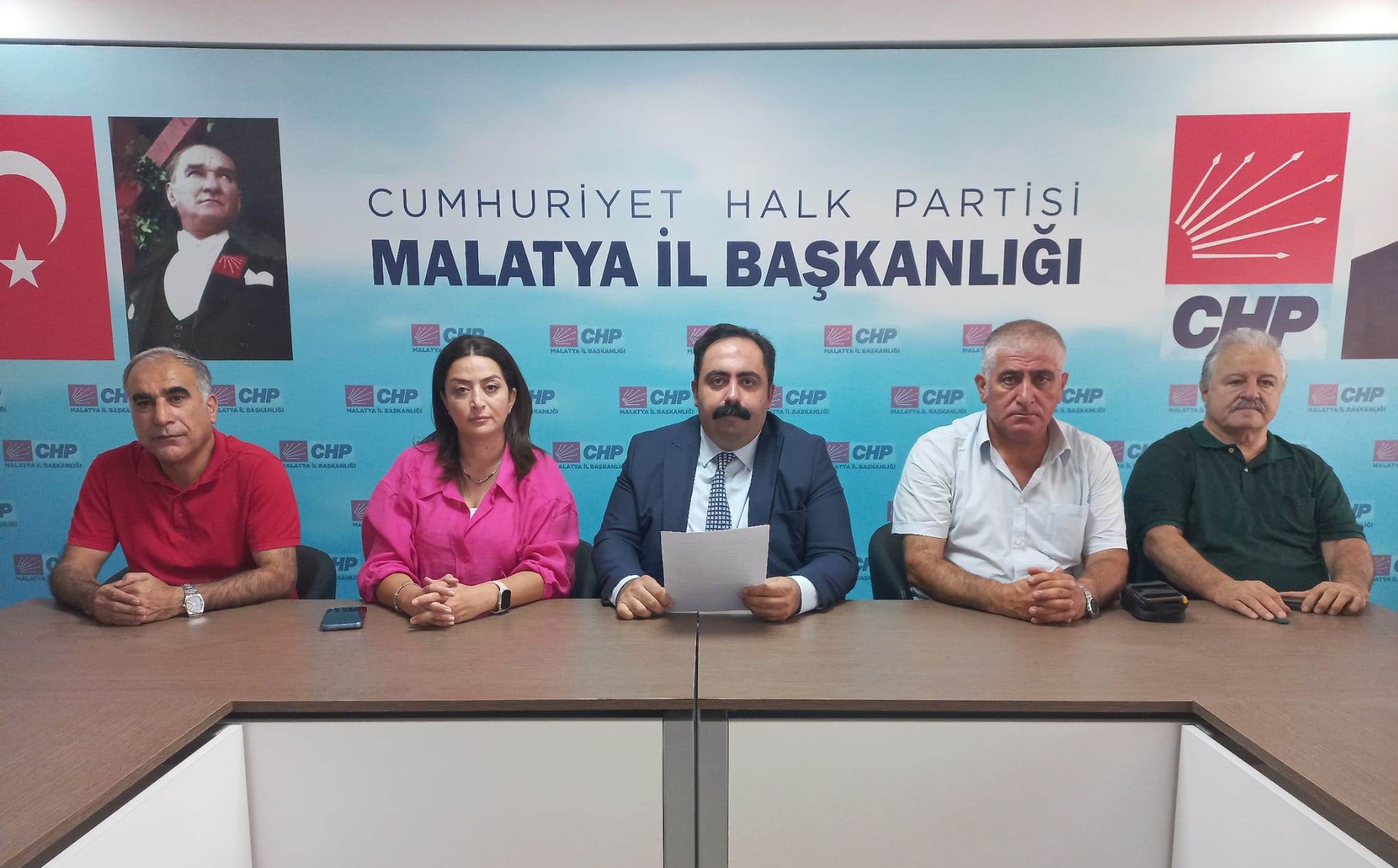 CHP Malatya İl Başkanı Barış Yıldız’ın 4 Eylül Sivas Kongresi’nin 104. Yıl dönümü dolayısıyla yaptığı yazılı açıklama metni: