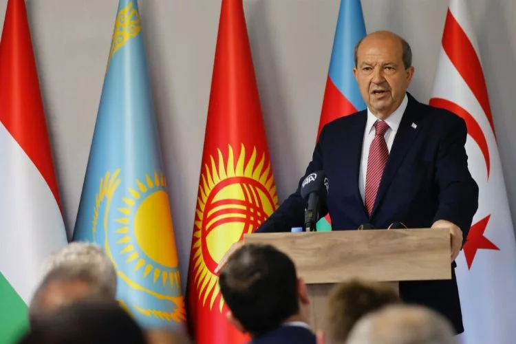 KKTC Cumhurbaşkanı Tatar: Dünyayla değil Türk dünyasıyla kucaklaşmayı tercih ediyoruz