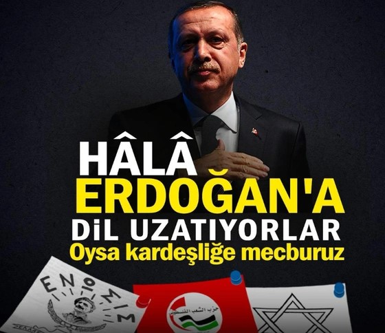 Hâlâ Erdoğan’a Dil Uzatıyorlar… Oysa kardeşliğe mecburuz
