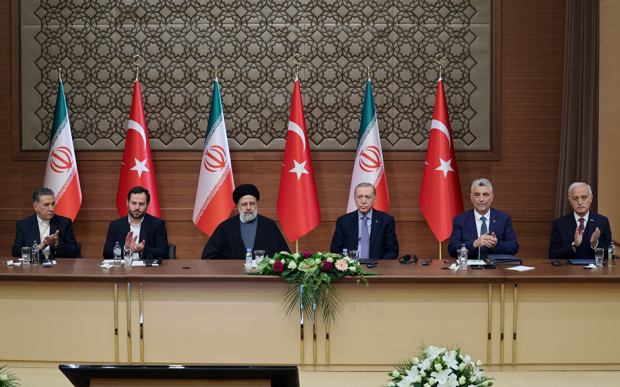 Cumhurbaşkanımız Sayın Recep Tayyip Erdoğan ve İran Cumhurbaşkanı Sayın İbrahim Reisi’yi misafir etti