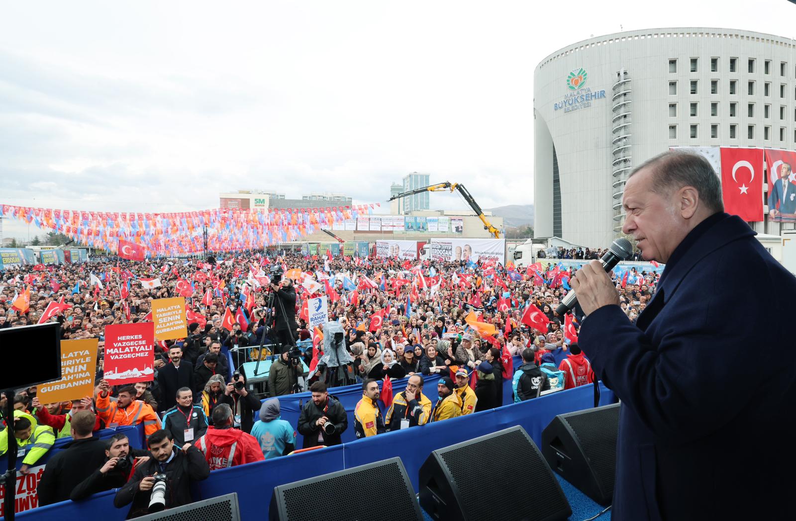 Cumhurbaşkanı Recep Tayyip Erdoğan Bugün Malatyalılarla Buluştu