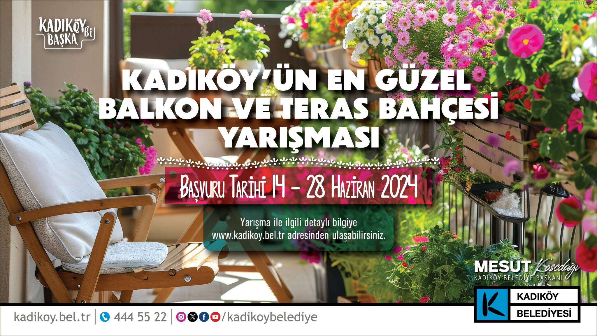 Kadıköy’de En Güzel Bahçeler Yarışacak