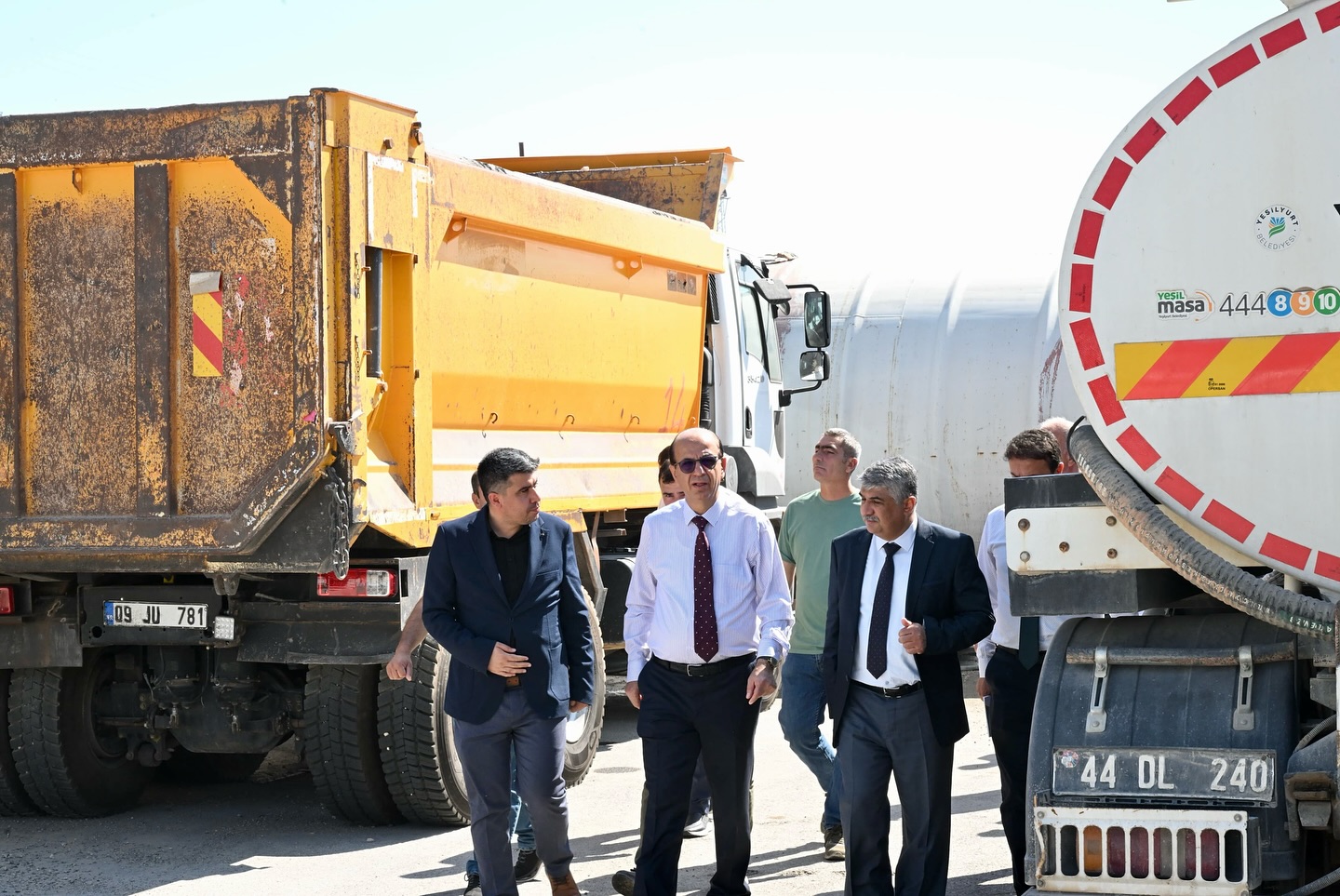 Başkan Geçit, Beton Santralini Yeniden Belediyeye Kazandırdı