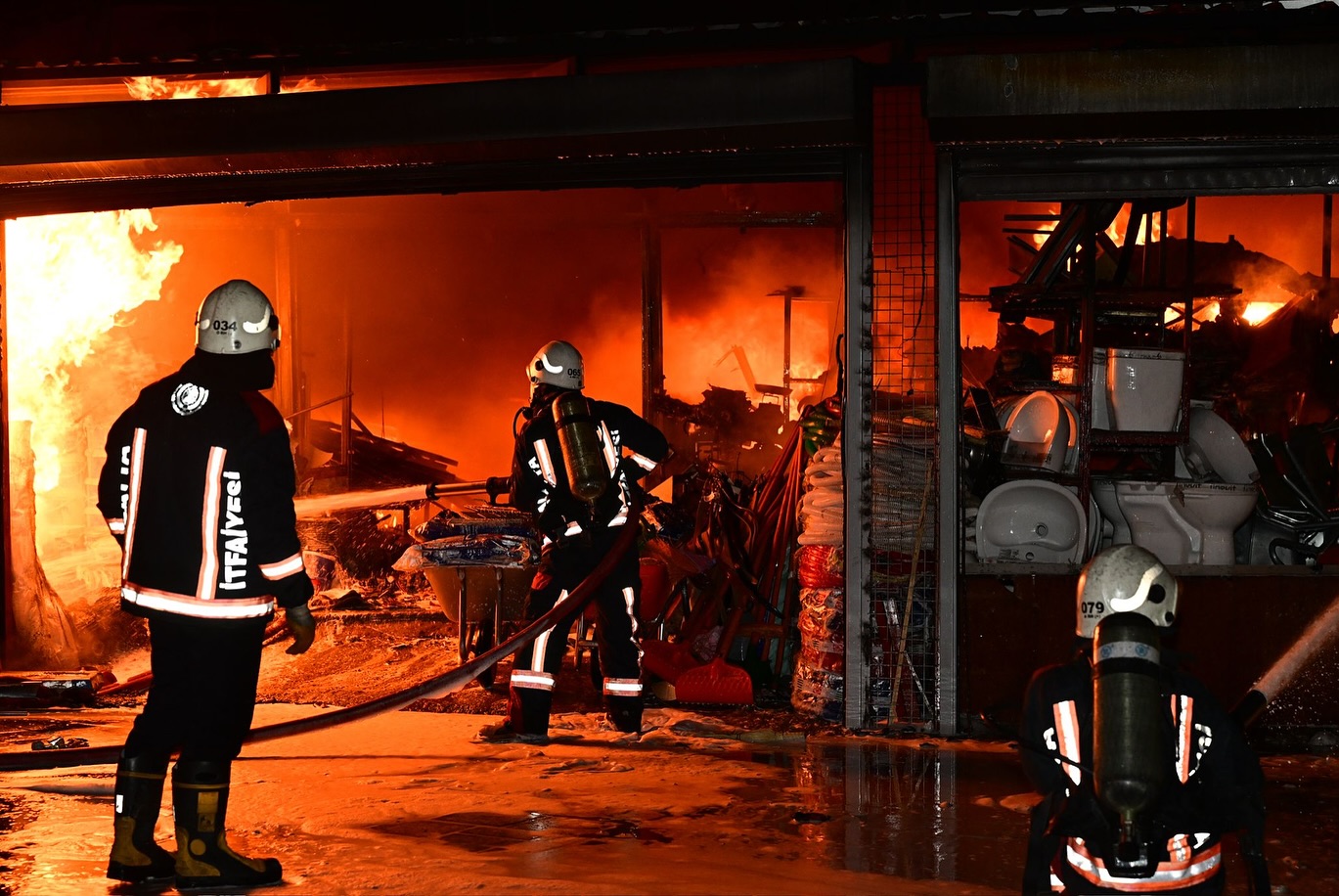 Tüfenkci: “Yangında oluşan zararın bir kısmını AFAD ödeyecek”