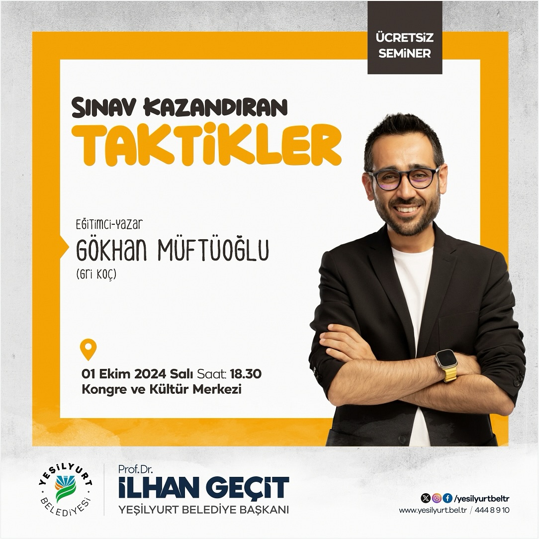 ‘Gri Koç’ Gökhan Müftüoğlu, Öğrencilerle Buluşuyor