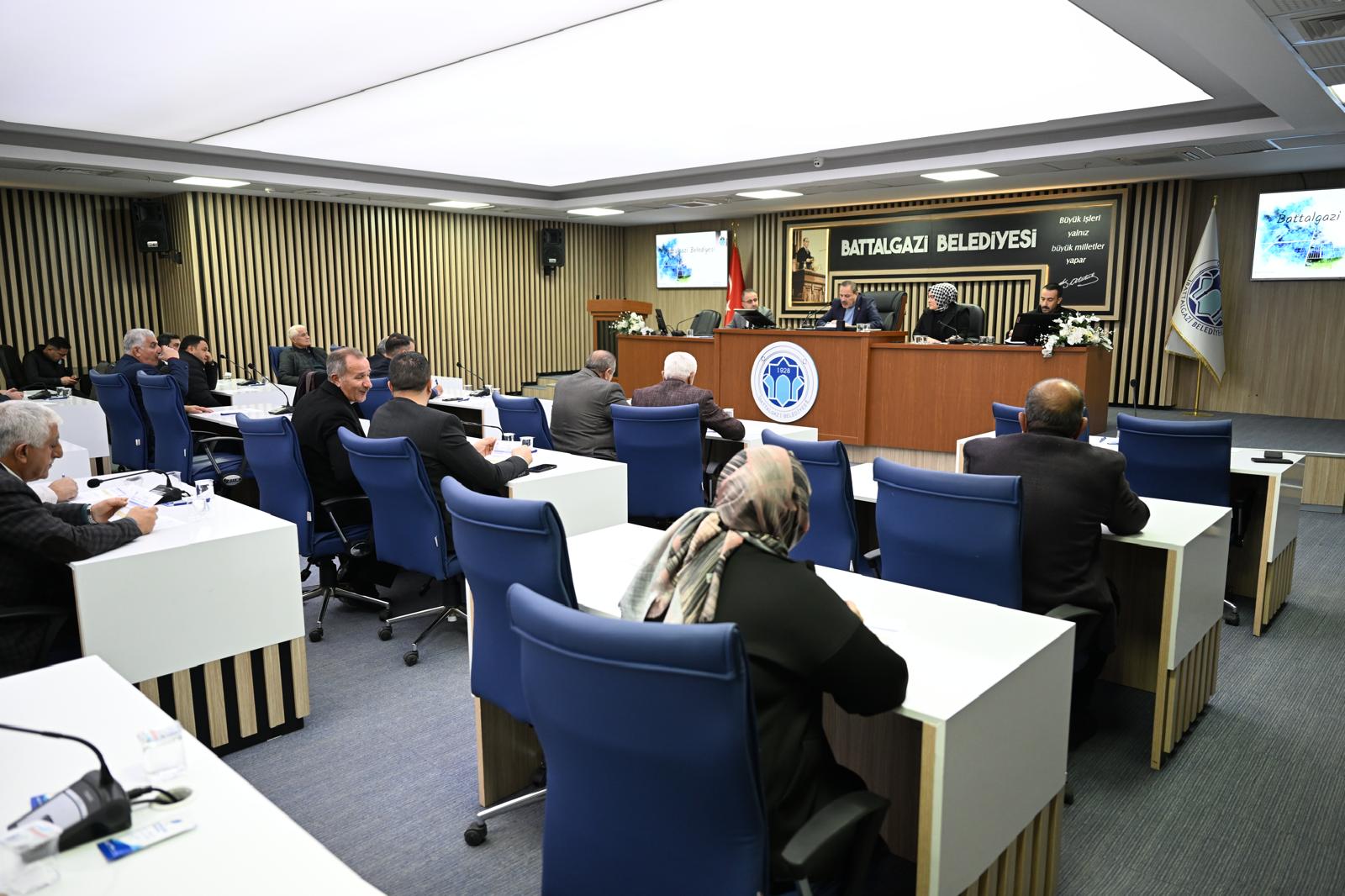 Battalgazi Belediyesi Aralık Ayı Meclis Toplantısını Tamamladı