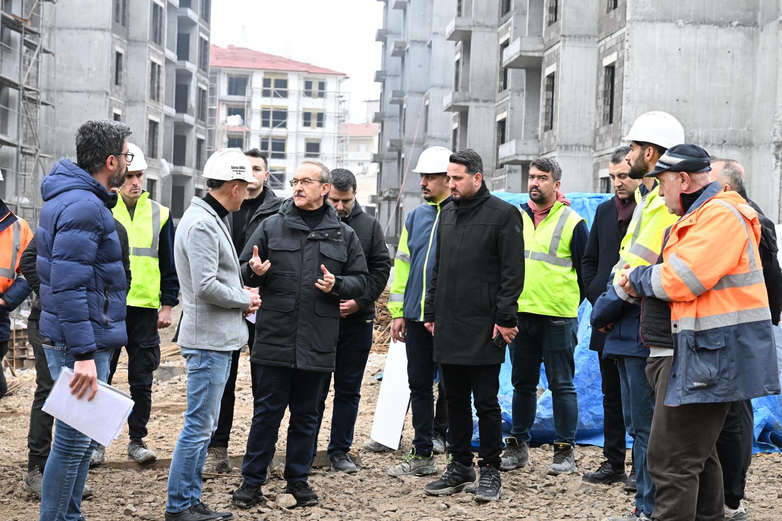 Malatya’da 70 bin konut için 7/24 mesai (özel)