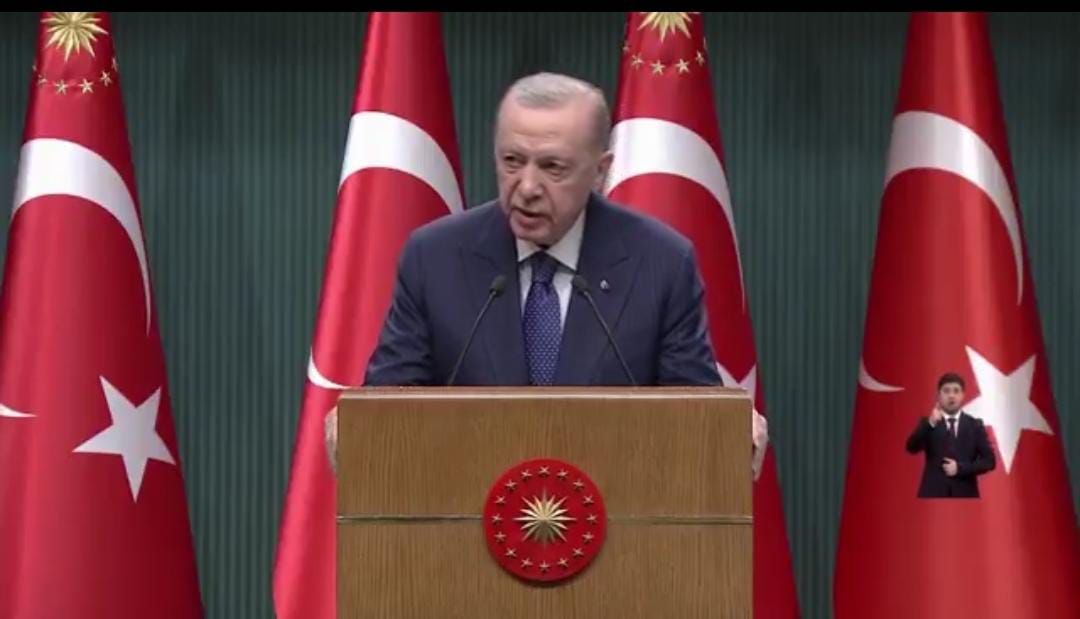 Cumhurbaşkanımız Sayın Recep Tayyip Erdoğan’ın Kabine Toplantısı sonrası Millete Sesleniş konuşmalarından