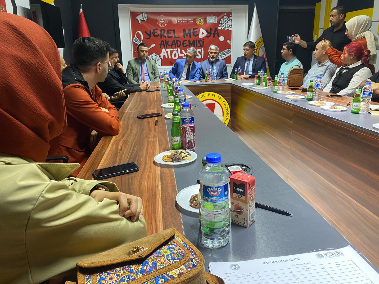 Yerel Medya Akademi Atölyesi bugün başladı | Malatya’da basının niteliği artacak