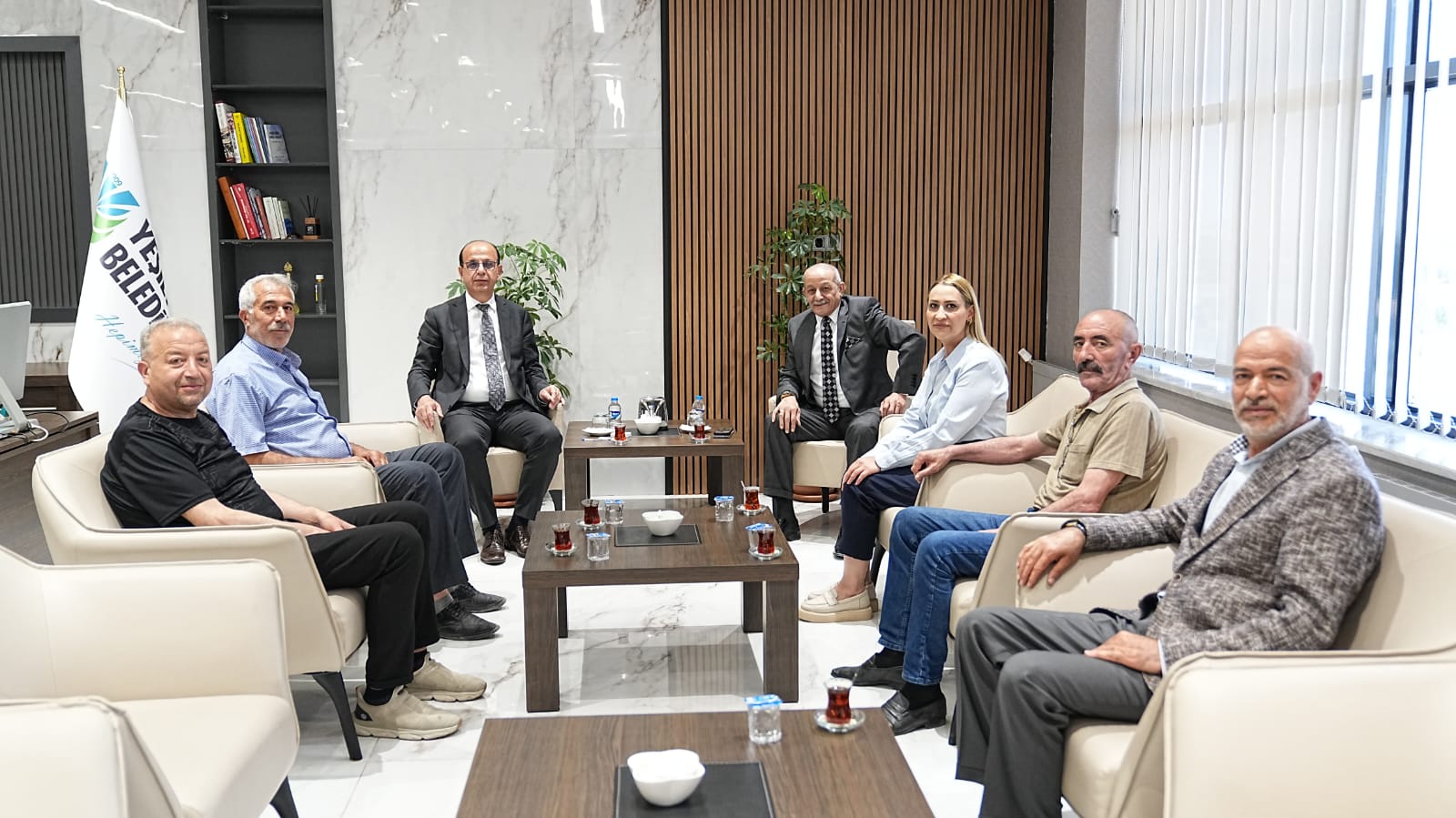 YMP Malatya İl Yönetimi,Başkan Geçit’i Ziyaret Etti
