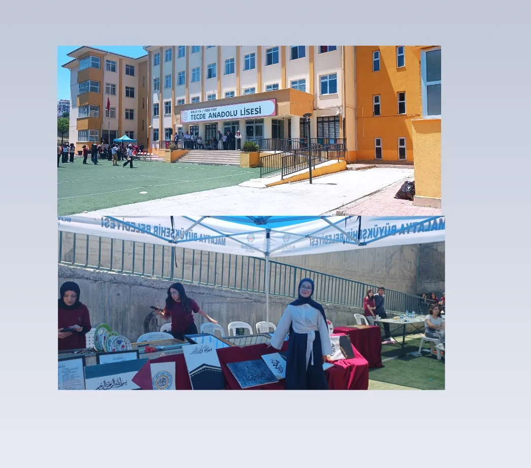 Tecde Anadolu Lisesi’nden Gazze İçin Anlamlı Destek: TÜBİTAK Sergisi ve Kermesle Gönüller Birleşti