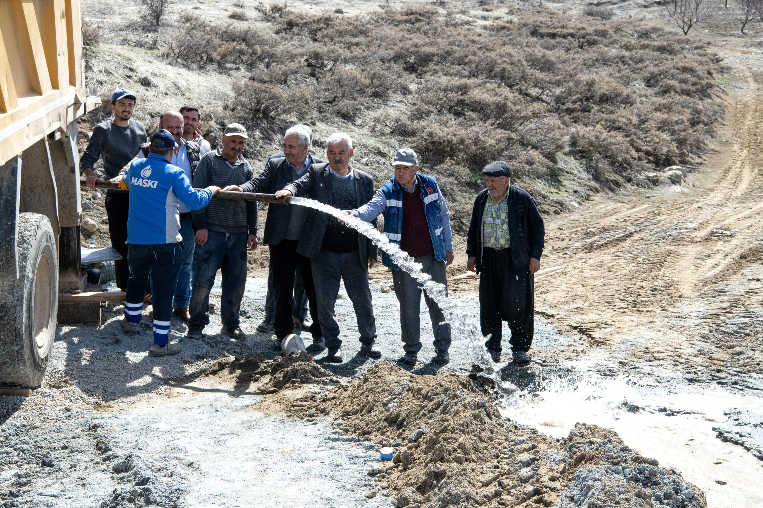 MASKİ Genel Müdürü Sinan Çeçen: “Karaçayır Mahallemizin Su Sorununu Çözmek İçin Önemli Bir Adım Attık”