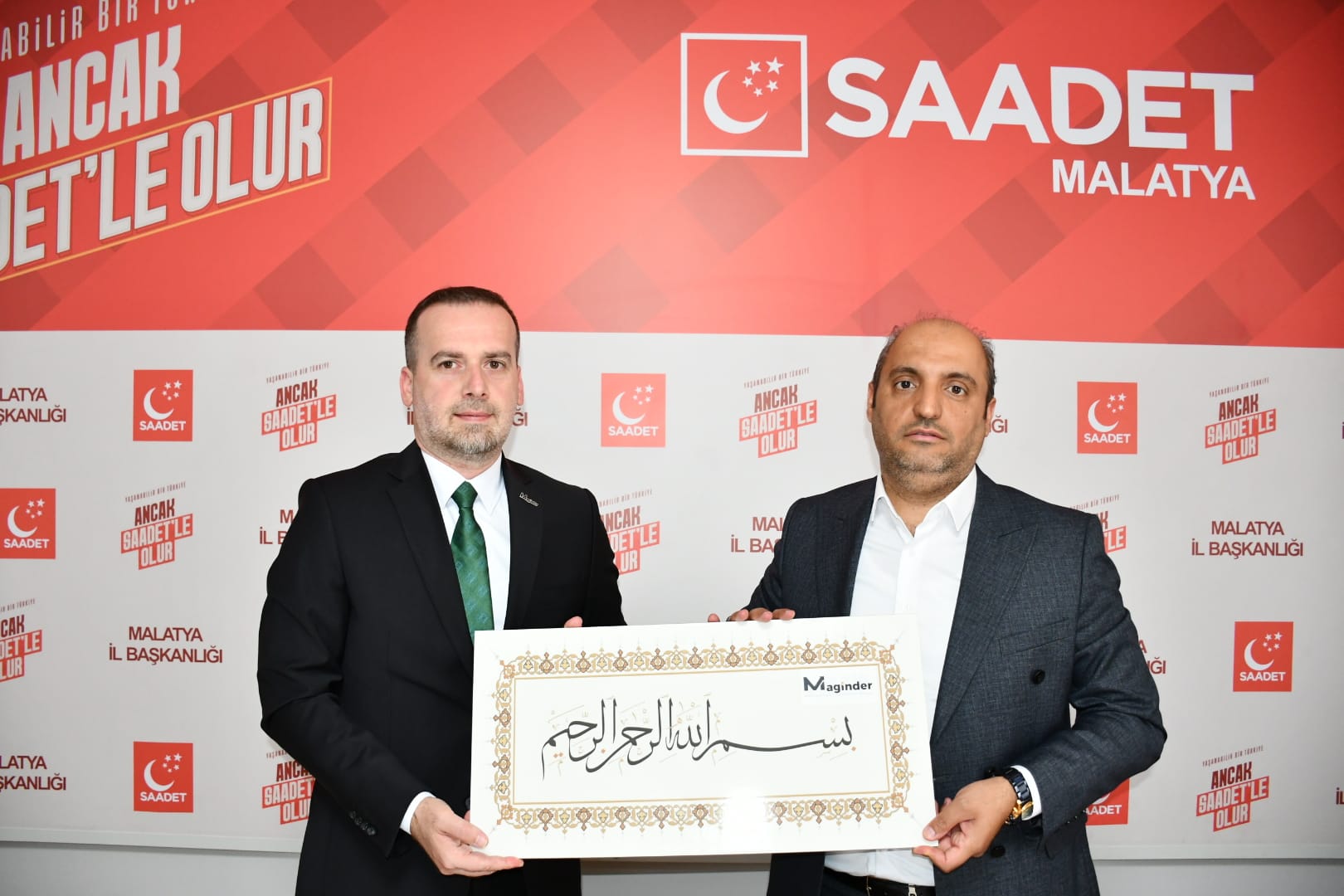 Maginder’den Saadet Partisi’ne Ziyaret