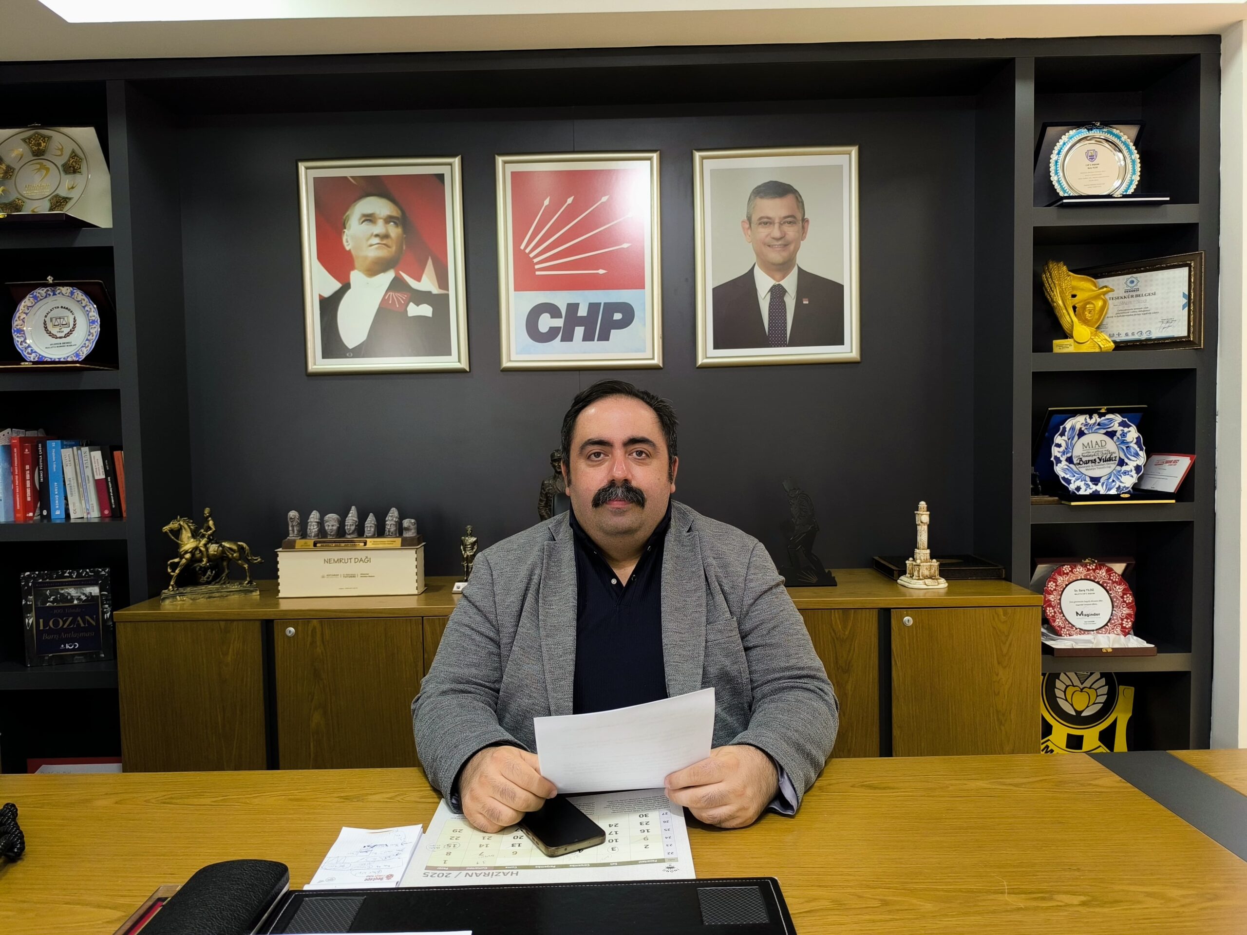 Cumhuriyet Halk Partisi (CHP) Malatya İl Başkanı Barış Yıldız’ın 2024-2025 Eğitim-Öğretim yılı bitişi değerlendirme açıklaması