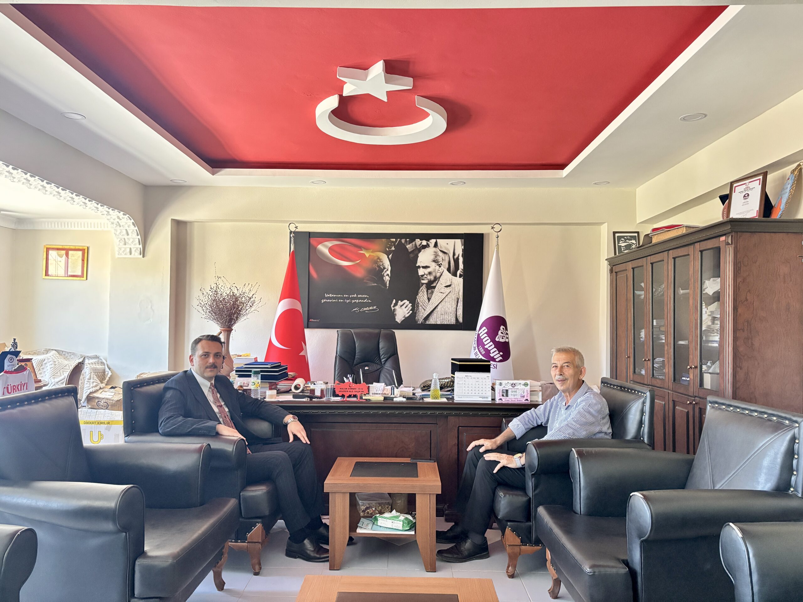 Arapgir Belediye Başkanı Haluk Cömertoğlu’ndan Cumhuriyet Savcısı Mert Taşkın’a Teşekkür