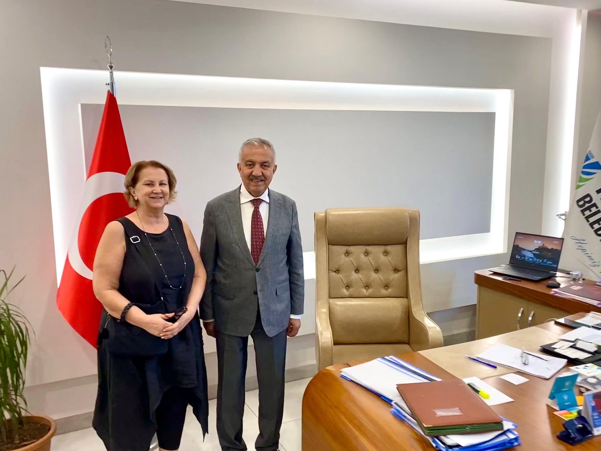 Prof. Dr. Hülya Turgut’tan Başkan Yardımcısı Hasan Atay’a Ziyaret