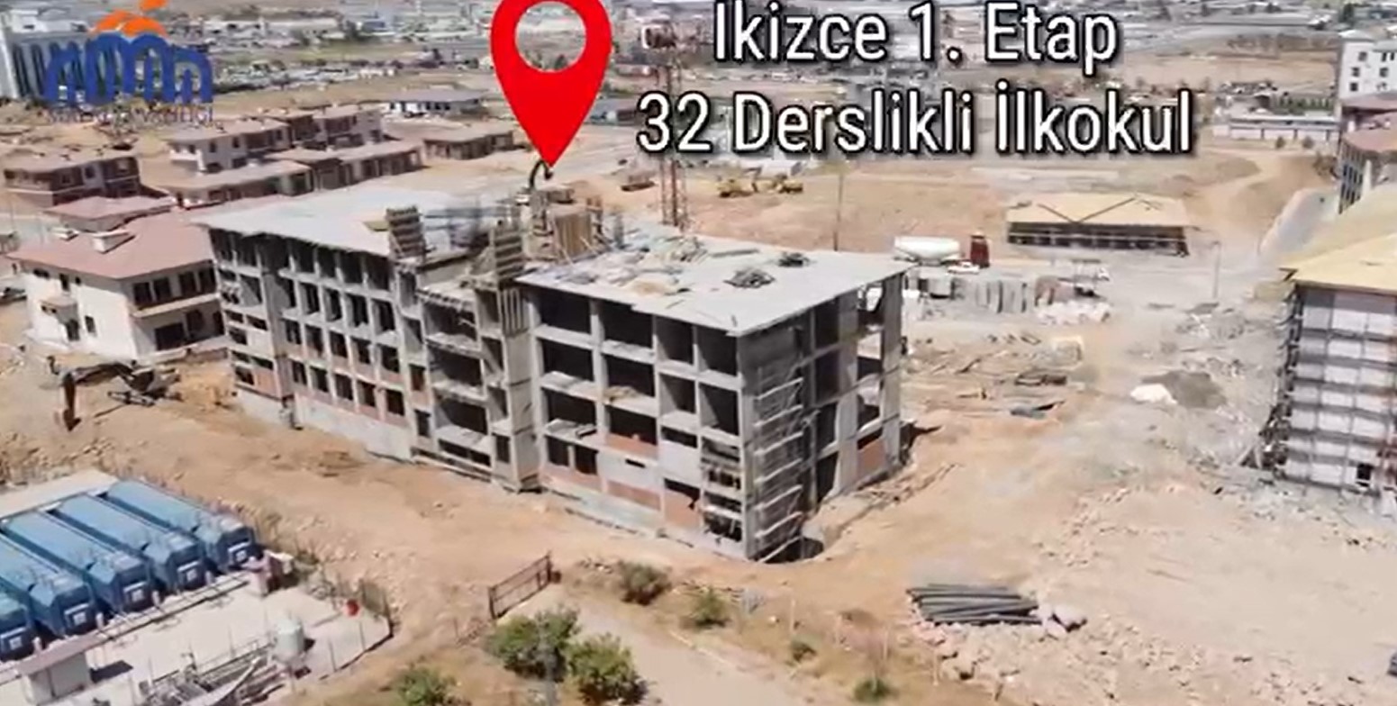İkizce bölgesine yeni okullar kazandırılıyor