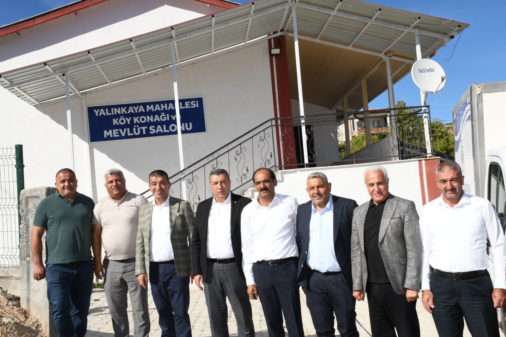 Akçadağ Yalınkaya Mahallesi’nde Cami Ve Sosyal Tesislerin Açılışı Yapıldı