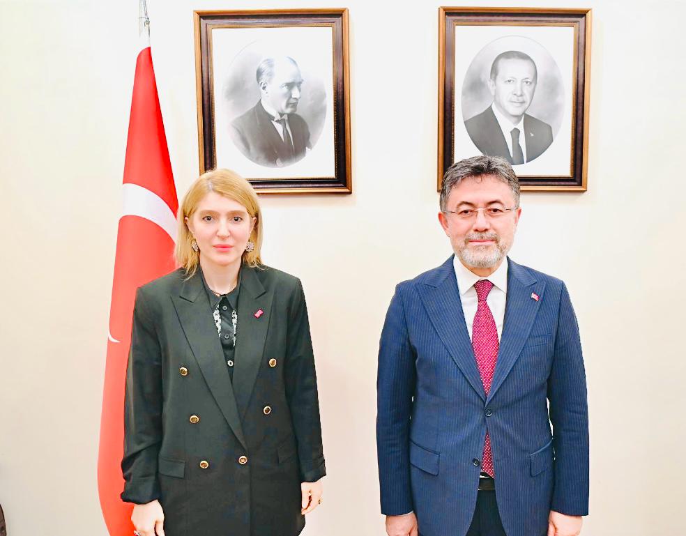 Ölmeztoprak’tan Bakan Yumaklı ile Tarım ve Finansman Görüşmesi