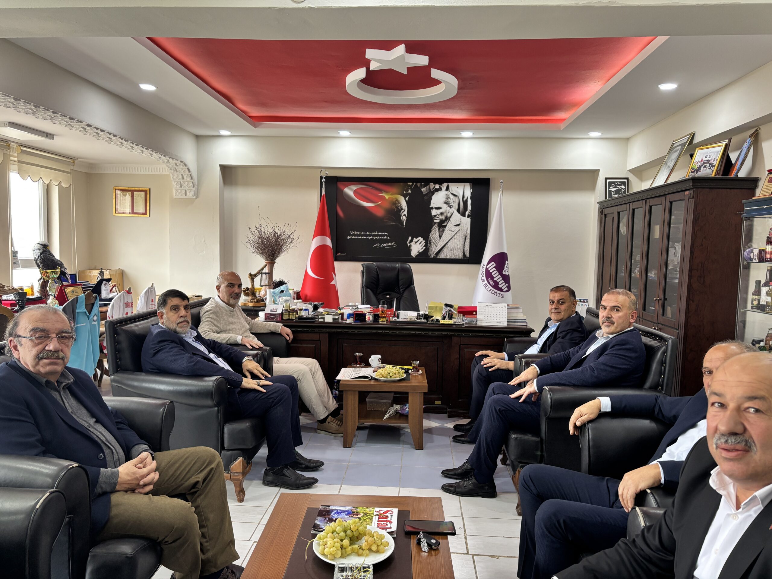 MHP Heyetinden Arapgir Belediyesi’ne Ziyaret