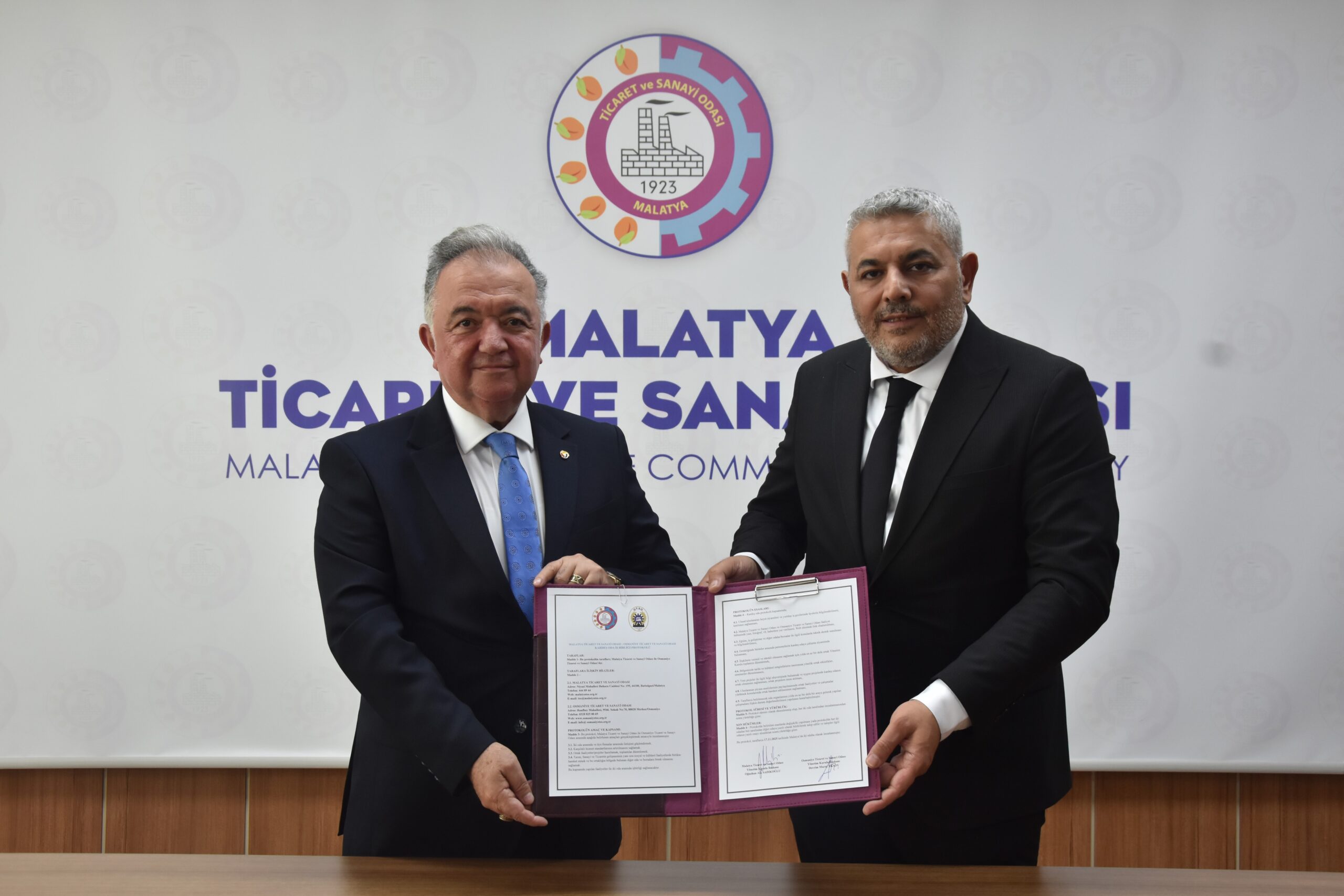 Malatya TSO ile Osmaniye TSO kardeş oda oldu