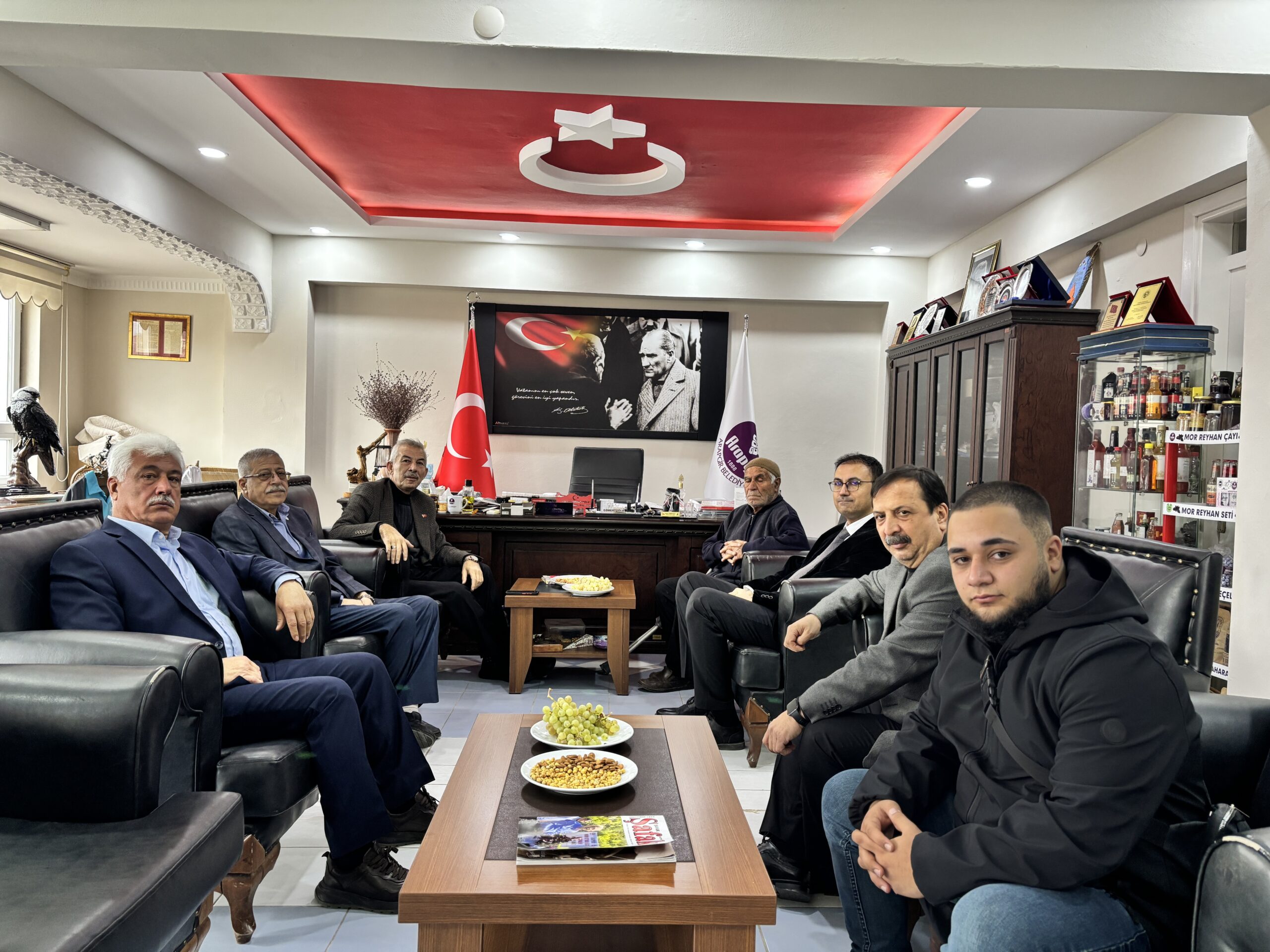 İyi Parti Heyetin’den Başkan Cömertoğlu’na Ziyaret