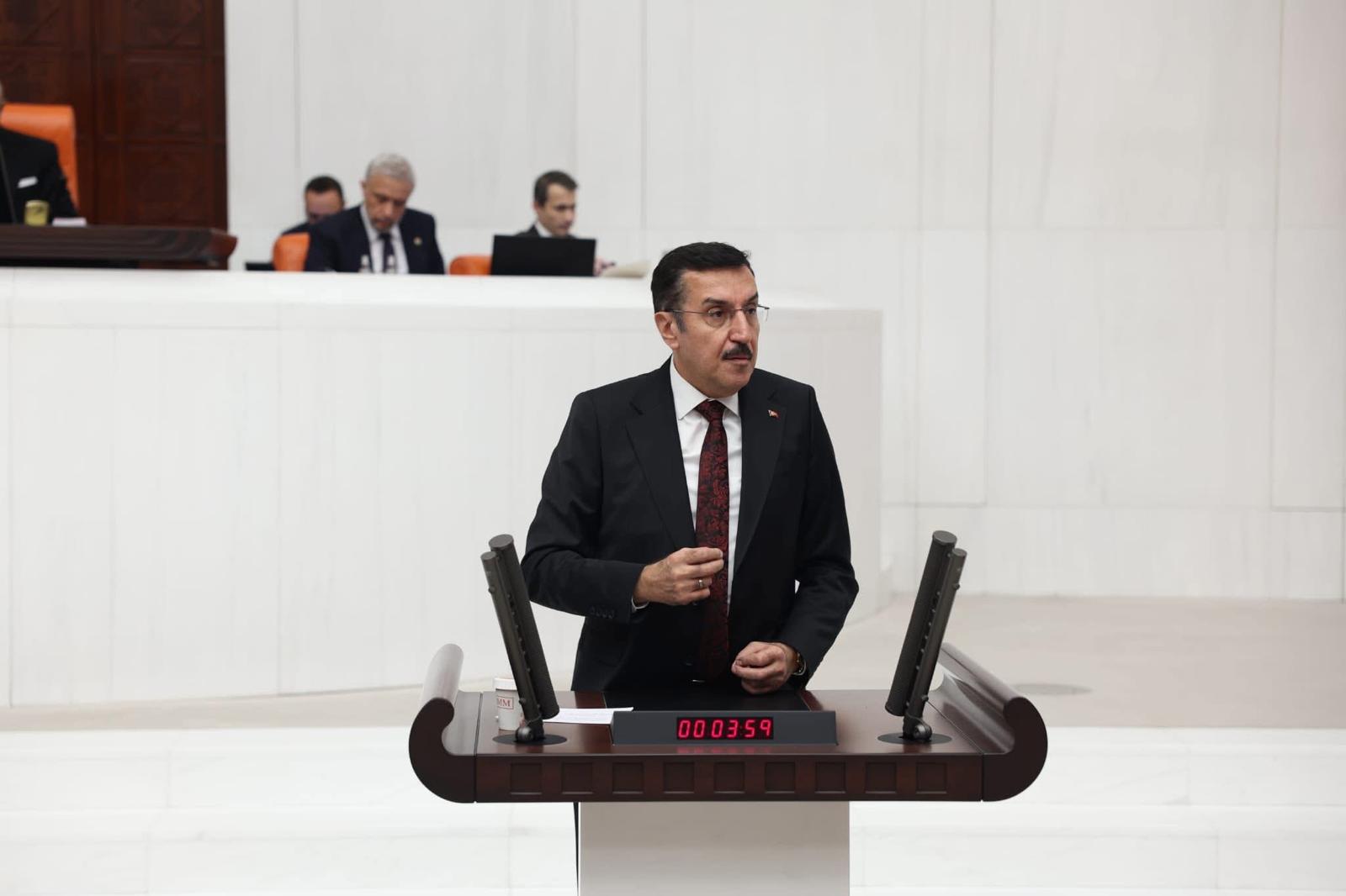 AK Parti Malatya Milletvekili Bülent Tüfenkci’den Mecliste Ekonomi ve İhracat Mesajları