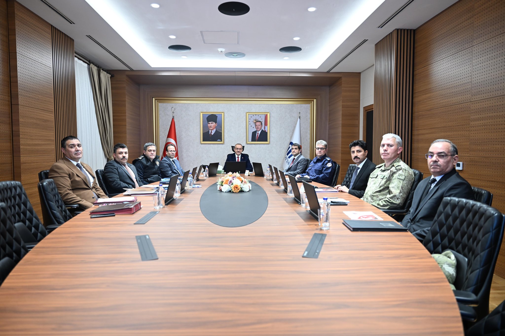 Kamu Düzeni ve Güvenlik Uygulamaları Valilik Koordinasyonunda Ele Alındı