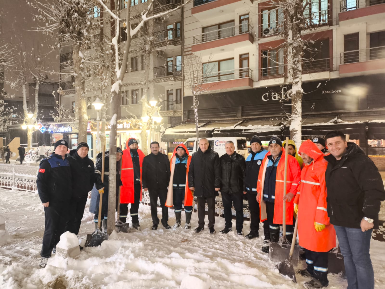 Belediye Başkanı Bayram Taşkın çalışmaları yerinde takip etti.