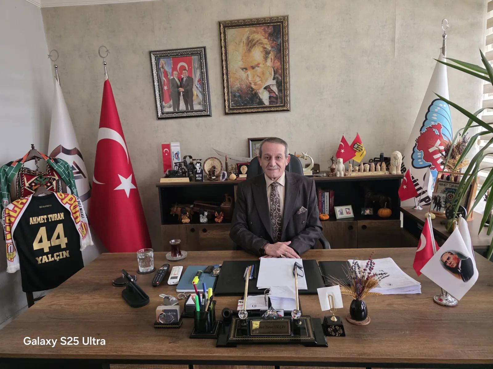 Yerli ve Milli Parti Malatya İl Başkanı Ahmet Turan Yalçın’dan Miraç Kandili Mesajı