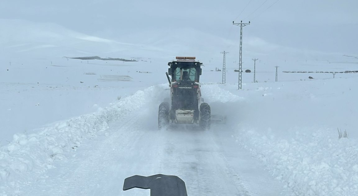 Malatya’da Kar Kalınlığı 110 Santimetreye Ulaştı