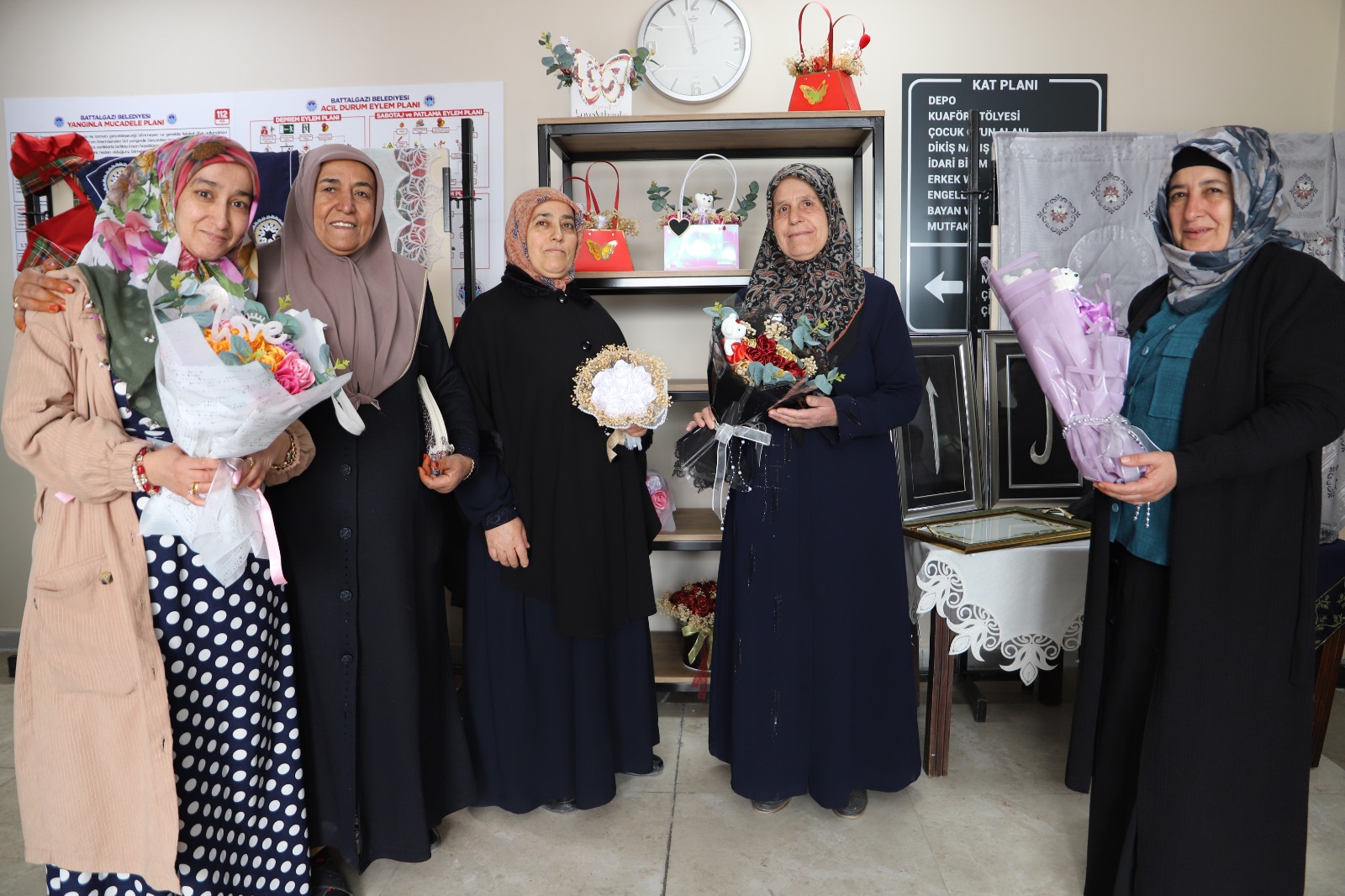 Battalgazi’de 8 Mart’a Özel Kadın Emeği Sergisi