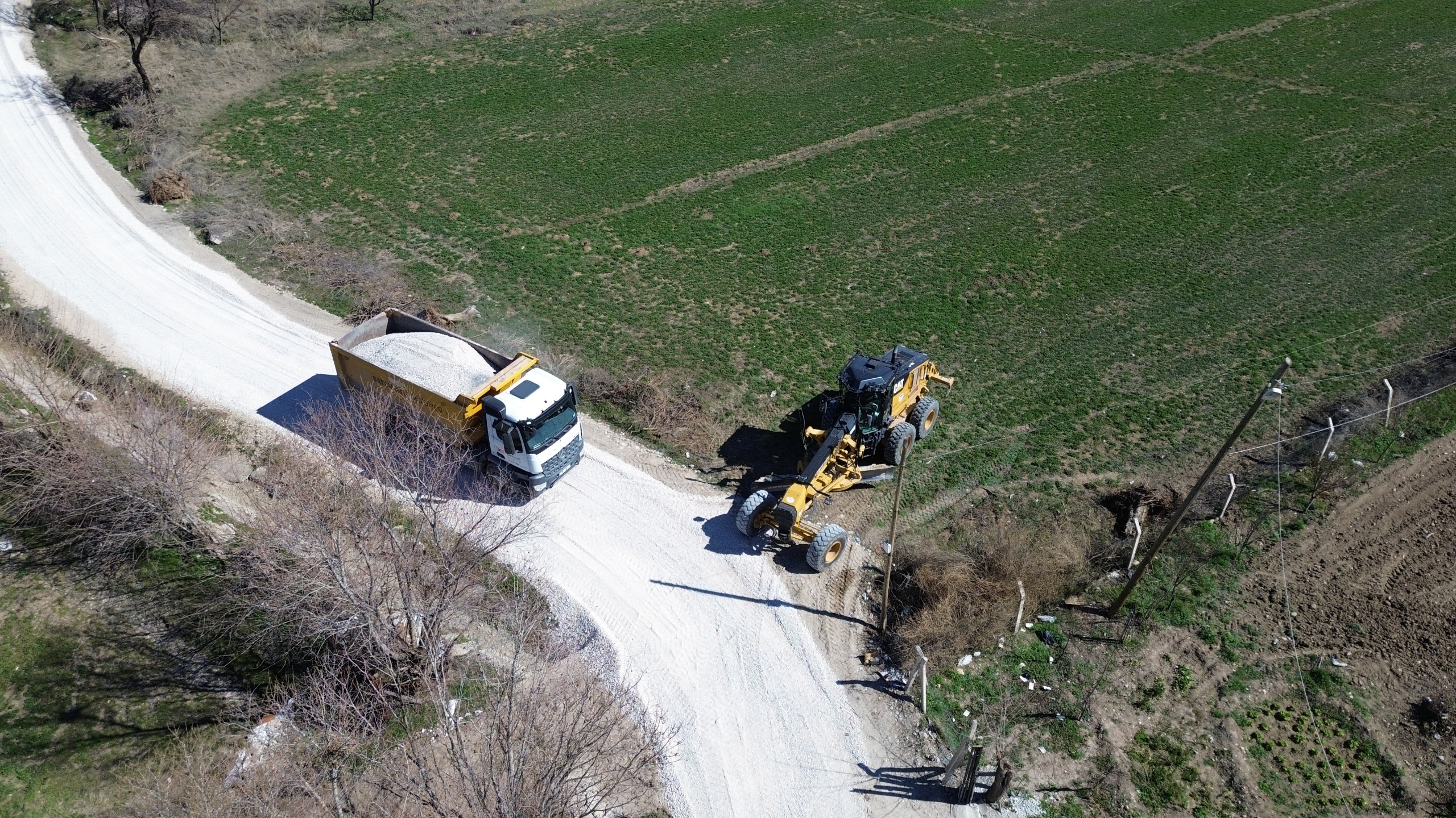 Battalgazi’de Yol Çalışmaları Sürüyor