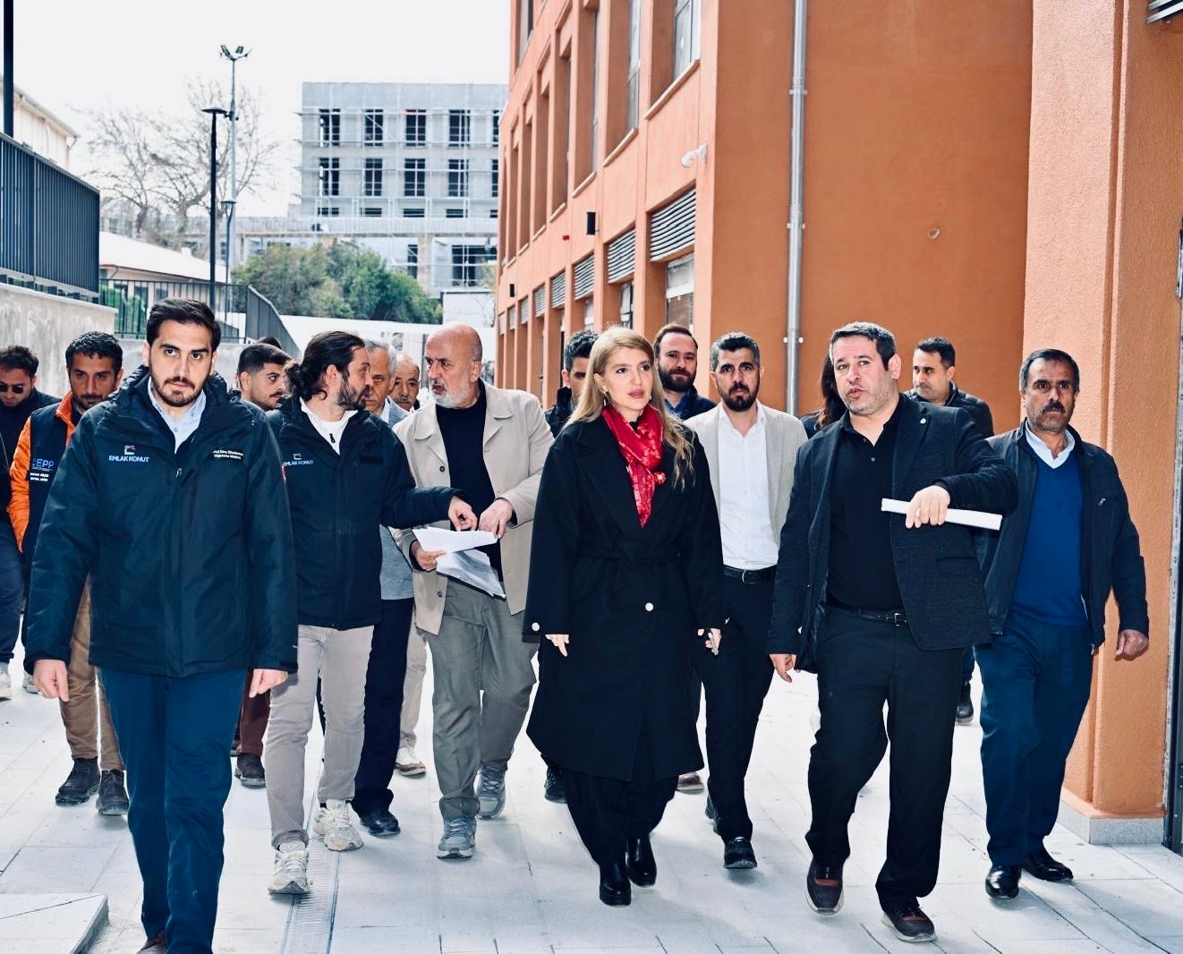 Milletvekili Ölmeztoprak’tan Merkez Çarşısı’nda Yeni İş Yerlerine Taşınan Esnafa Ziyaret