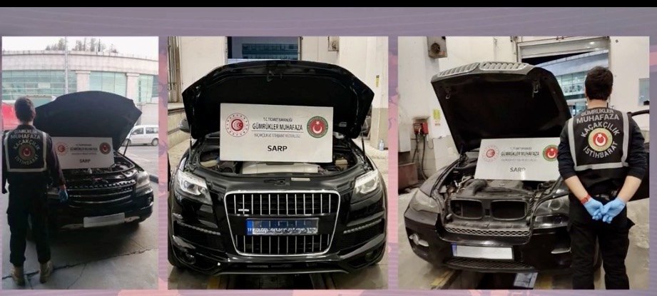 İlk Çeyrekte 280,5 Milyonluk Kaçak Araç Yakandı