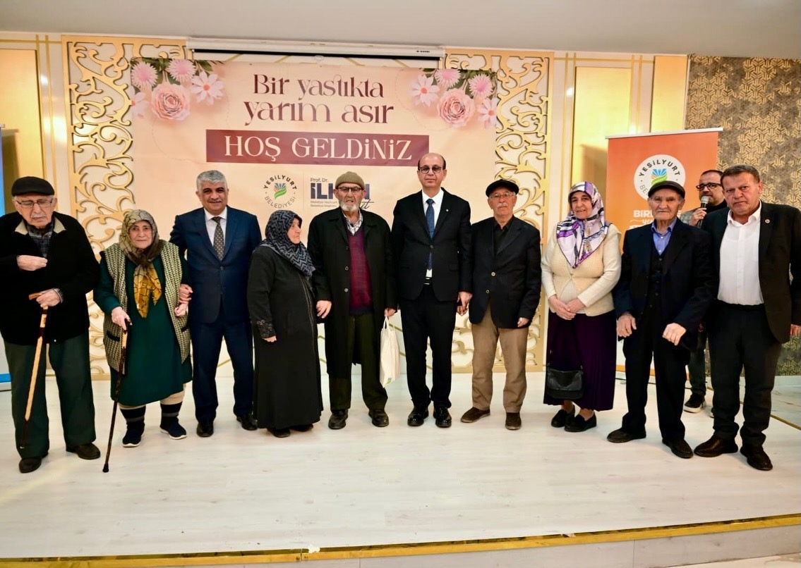 Yeşilyurt’ta ‘Bir Yastıkta Yarım Asır’ Programında Duygusal Buluşma