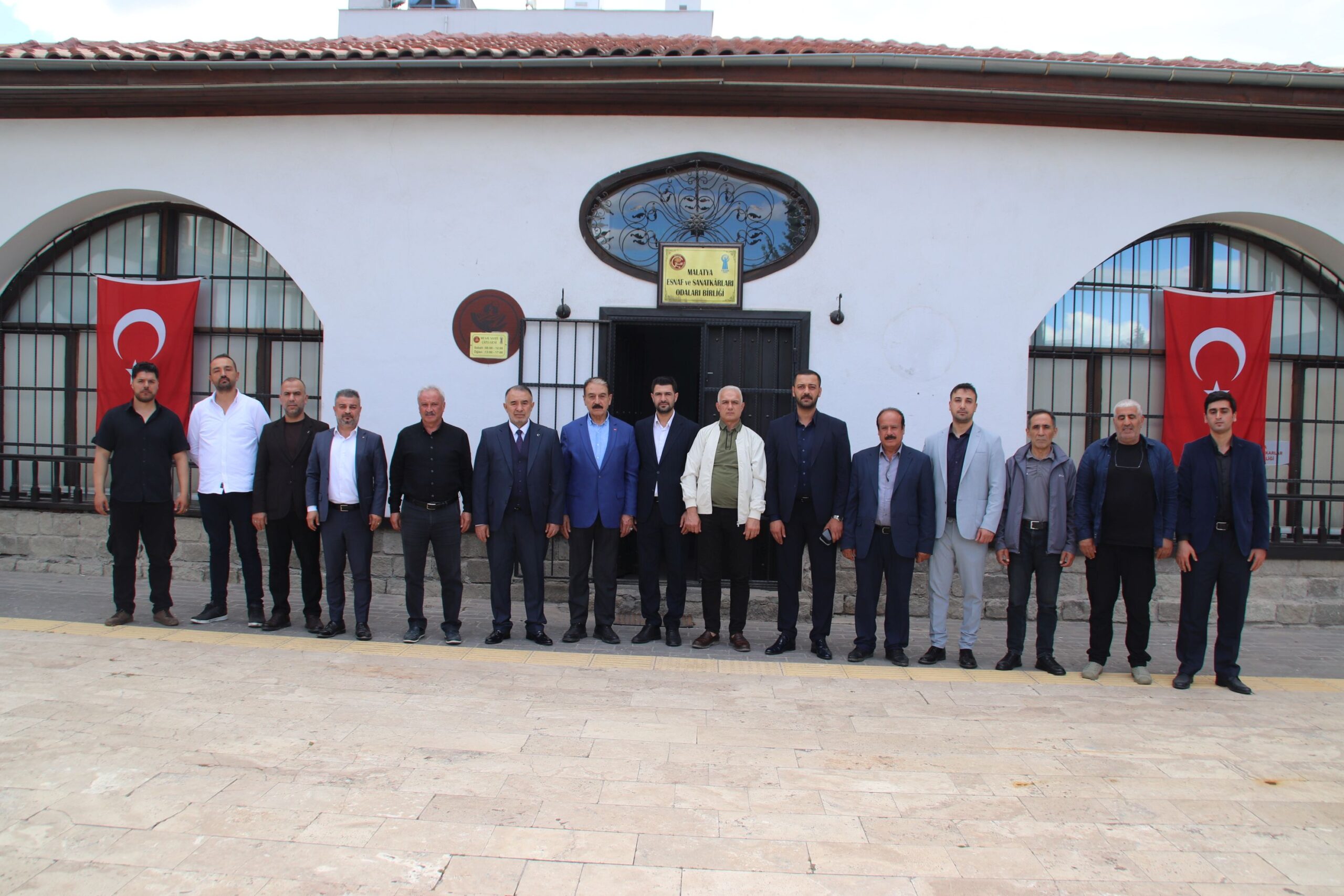 Demiryol-İş Heyetinden MESOB’a Tebrik Ziyareti