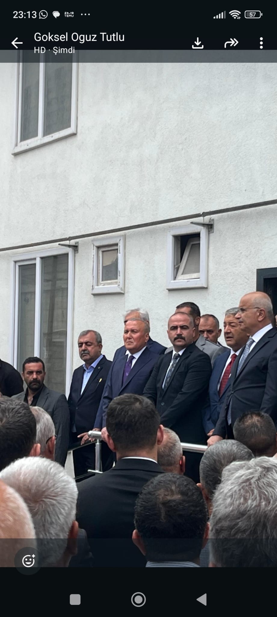 MHP’de Bayramlaşma Programı Miting Havasında Geçti