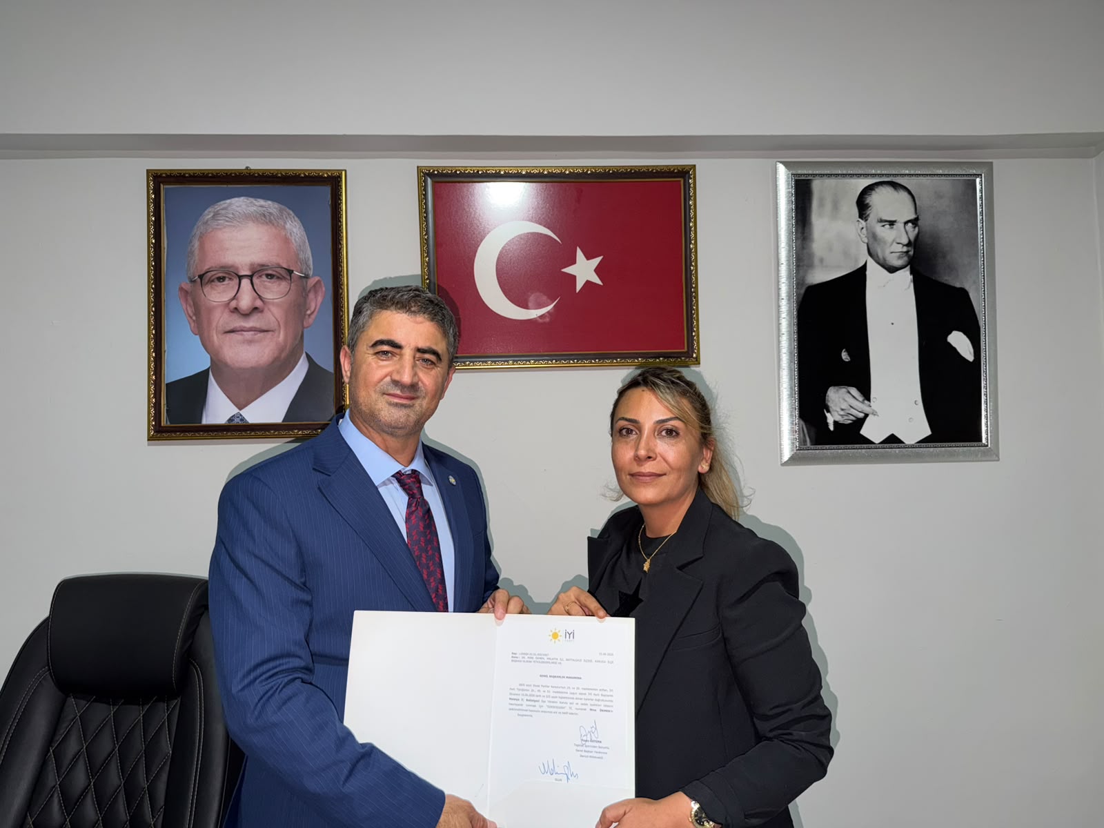 İYİ Parti Battalgazi’ye Kadın Eli: Başarılı Girişimci İlçe Başkanı Olarak Atandı!