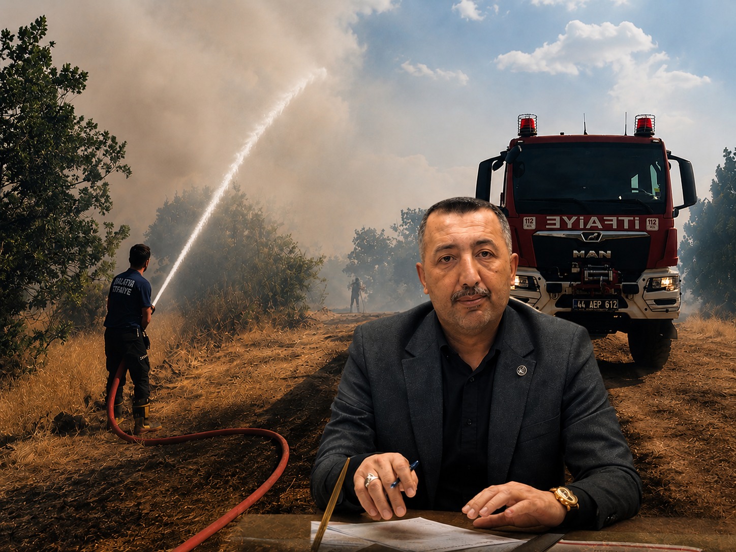 Burhan Kılıç’tan yangınlarla ilgili çağrı: “Anız yakmayın, ormanlarımızı birlikte koruyalım”